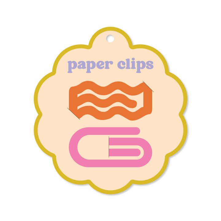 Paper Clips / Bookmarks: Green & Purple