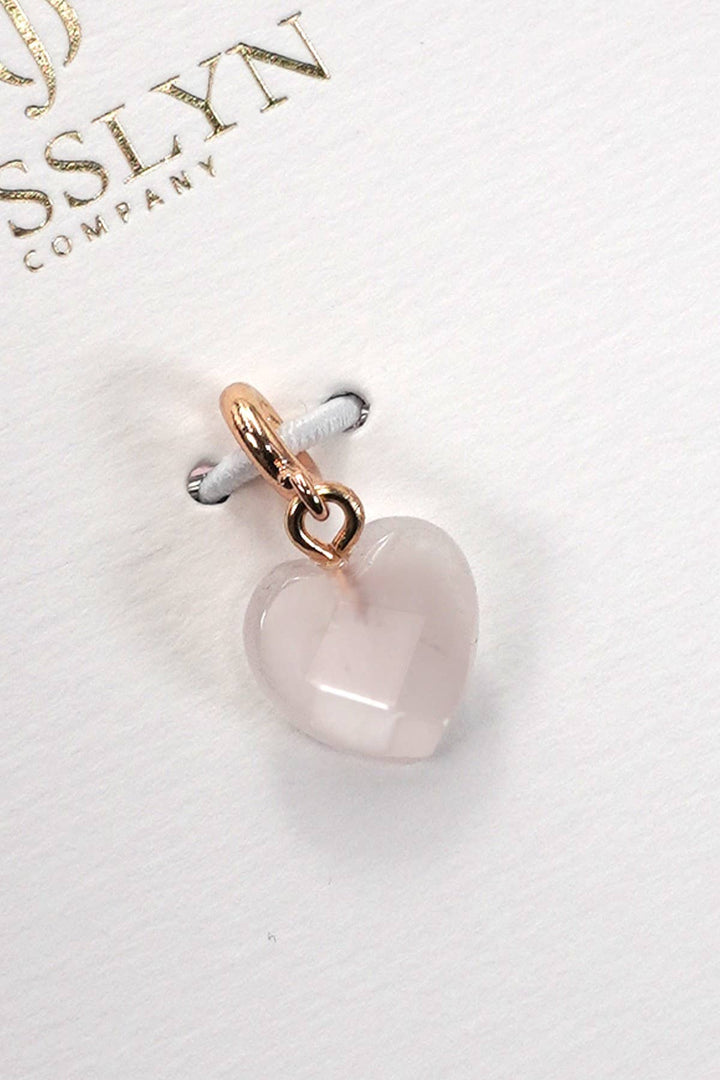 Porcelain Flower Pearl Bag Charm