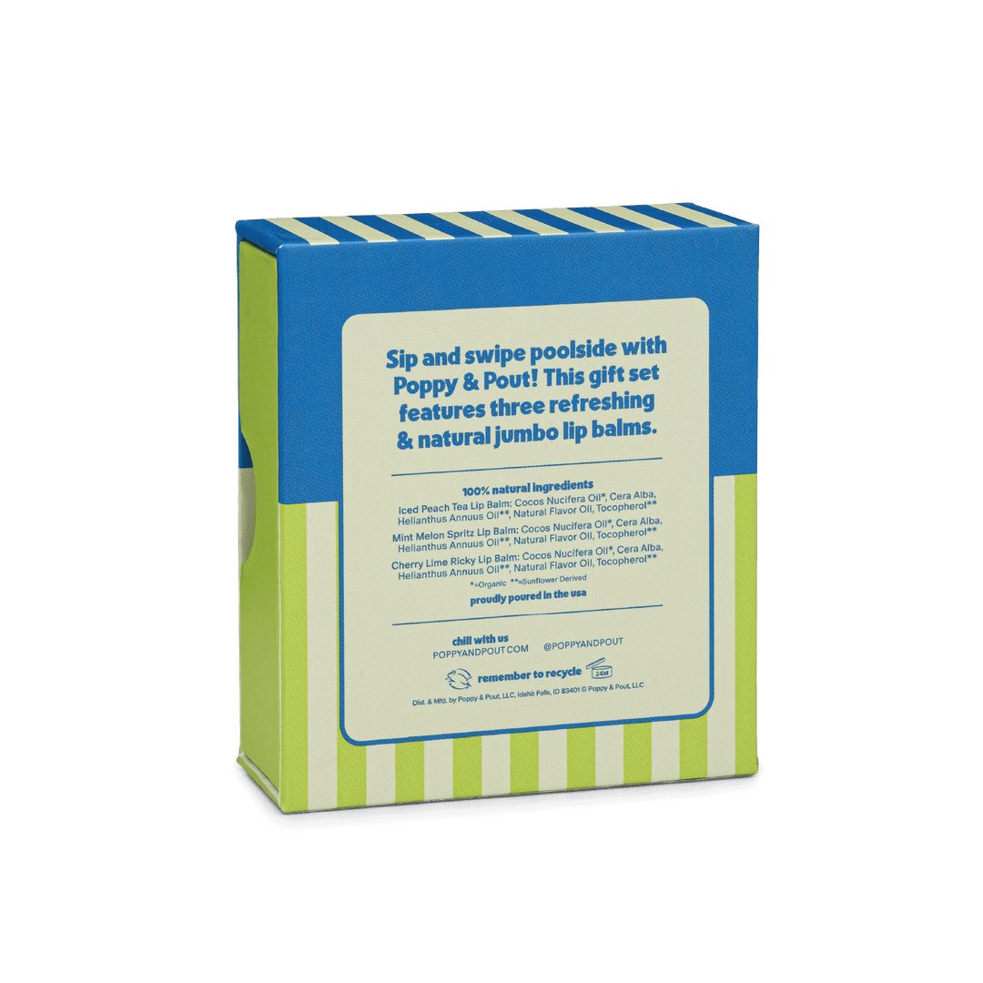 Retro Refreshers Lip Balm Trio - Gift set