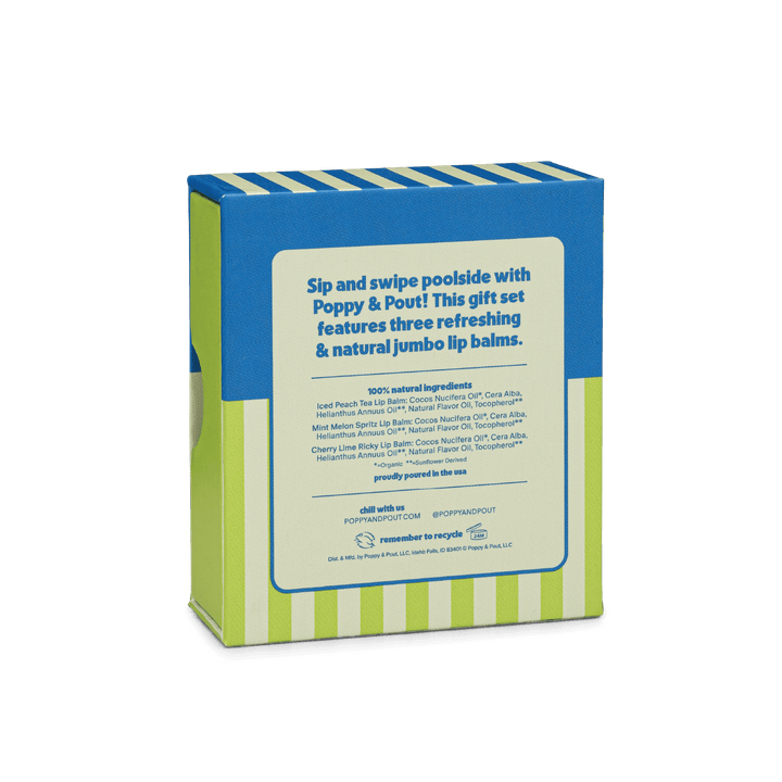 Retro Refreshers Lip Balm Trio - Gift set