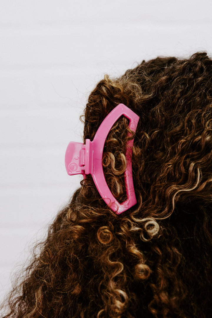 Open Hair Clip | Medium | Peonies Please