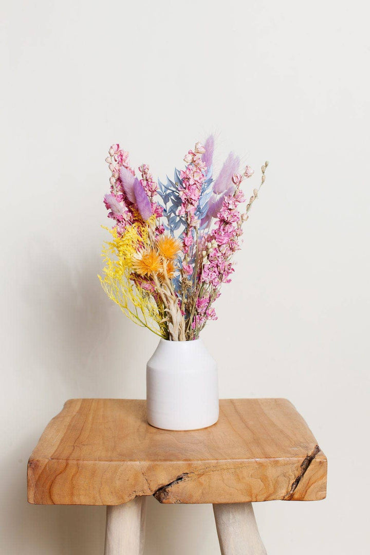 Pastel Dried Flower Mini Bouquet