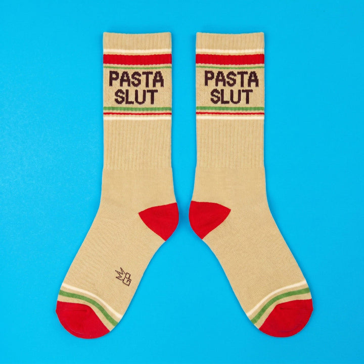 Pasta Slut Gym Crew Socks