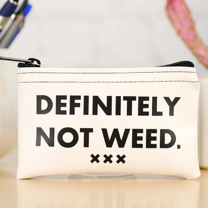Definitely not weed... Stash Pouch.
