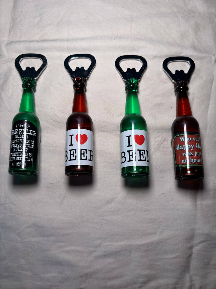 Beer Bottle Opener Magnet
