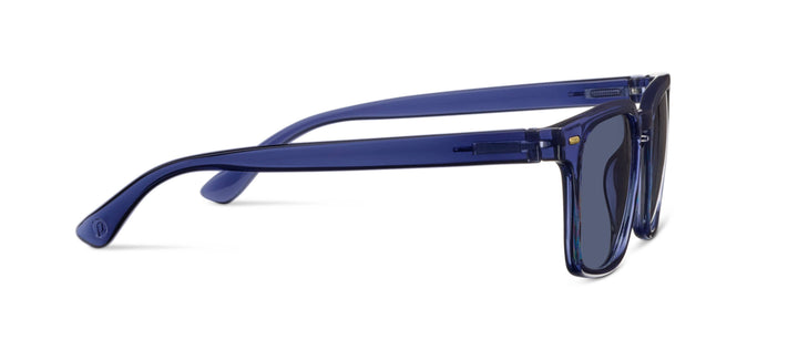Shasta Sunglasses: Blue / No Correction / None
