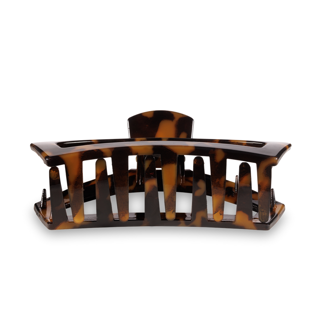 Large Open Hair Clip-Tortoise