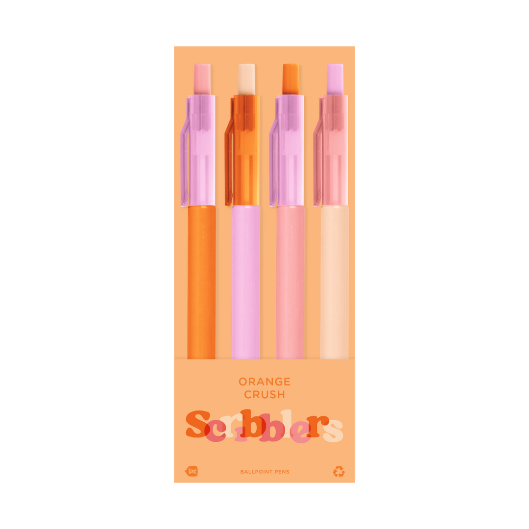 Banana Split Scribbler 4 Pack