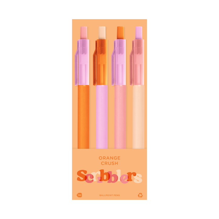 Banana Split Scribbler 4 Pack