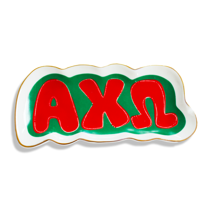 Sorority Trinket Tray: DELTA GAMMA