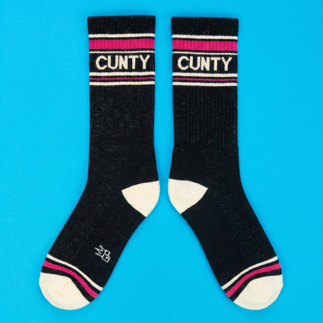 Cunty Gym Crew Socks