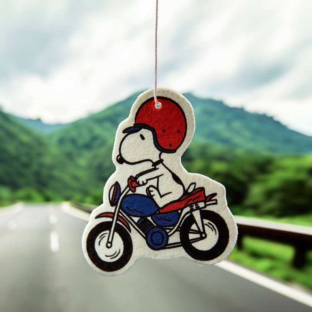 Snoopy Motorcycle Air Freshener - 3P4 x Peanuts®