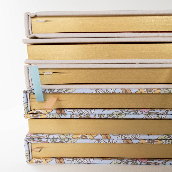 GARDEN FLORA | LINEN-BOUND UNDATED PLANNER