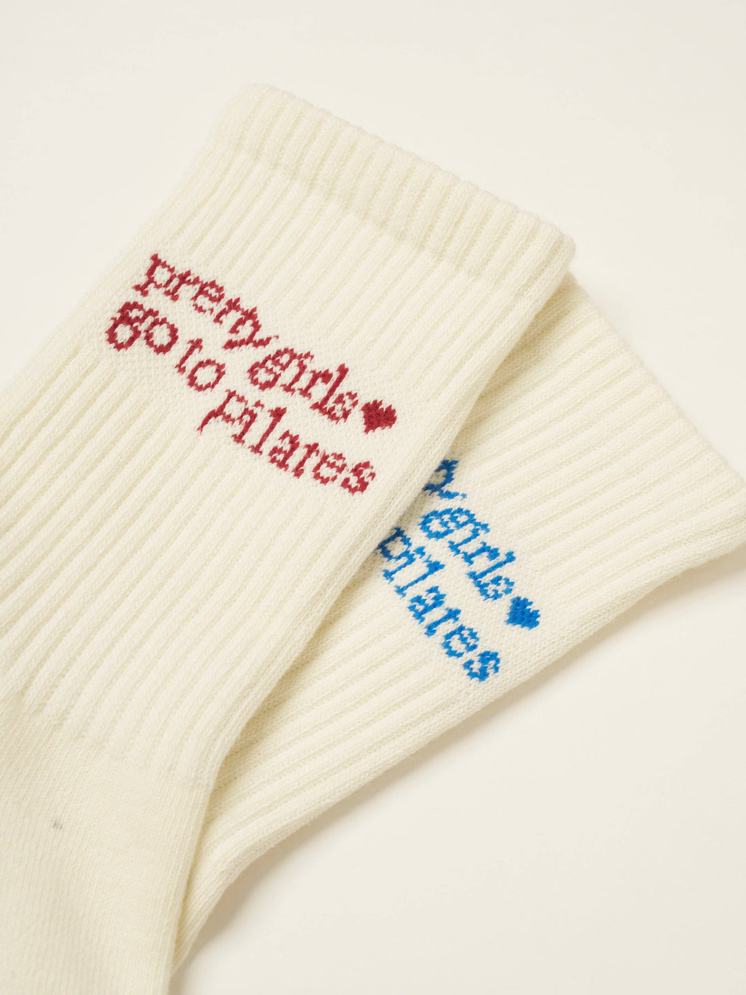 Pilates Girl Grip Sock: Red