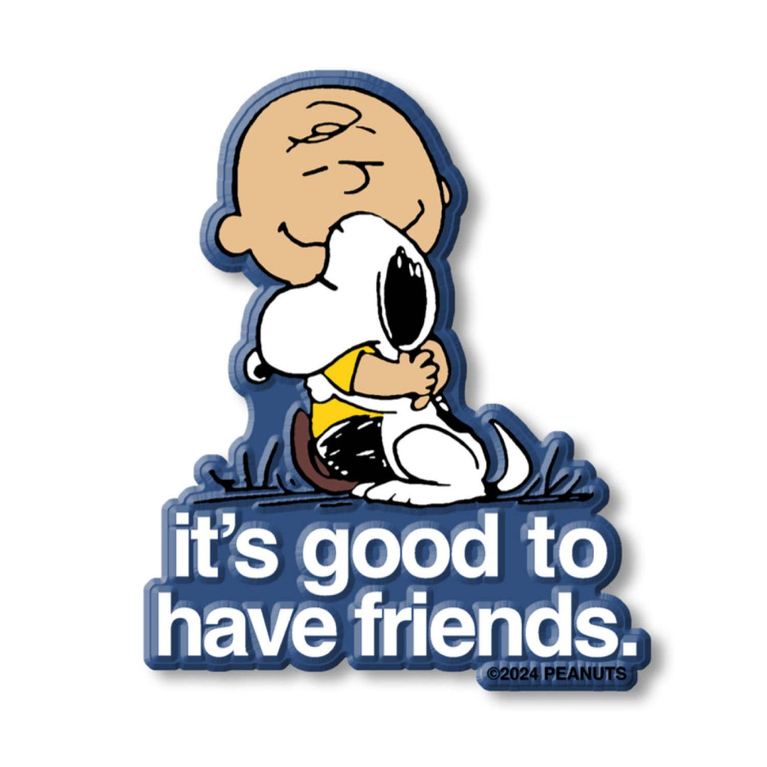 3P4 X Peanuts® - Good Friends Classic Magnet Blue