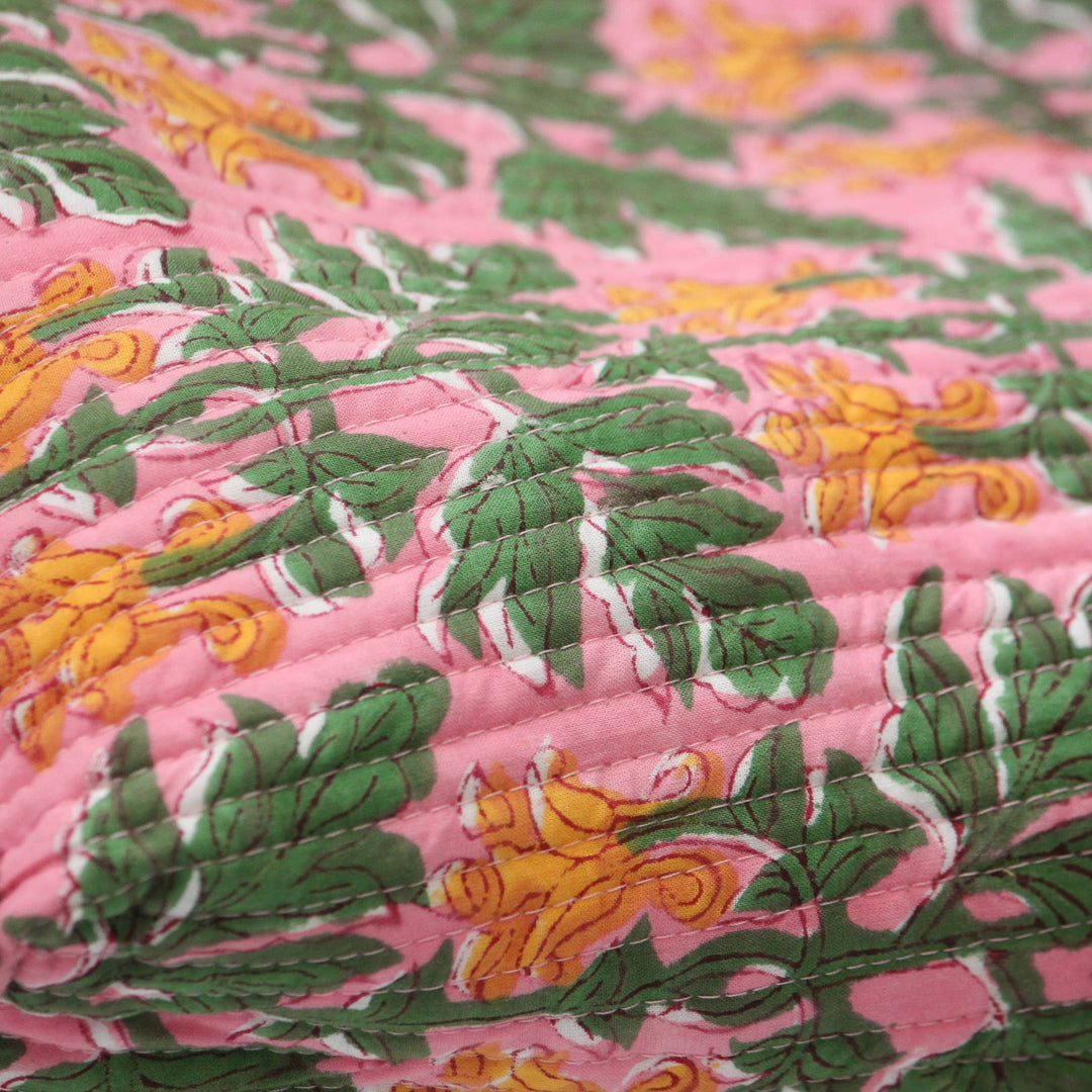 Small Bubblegum Forest Print Reversible Laptop/ Tote Bag