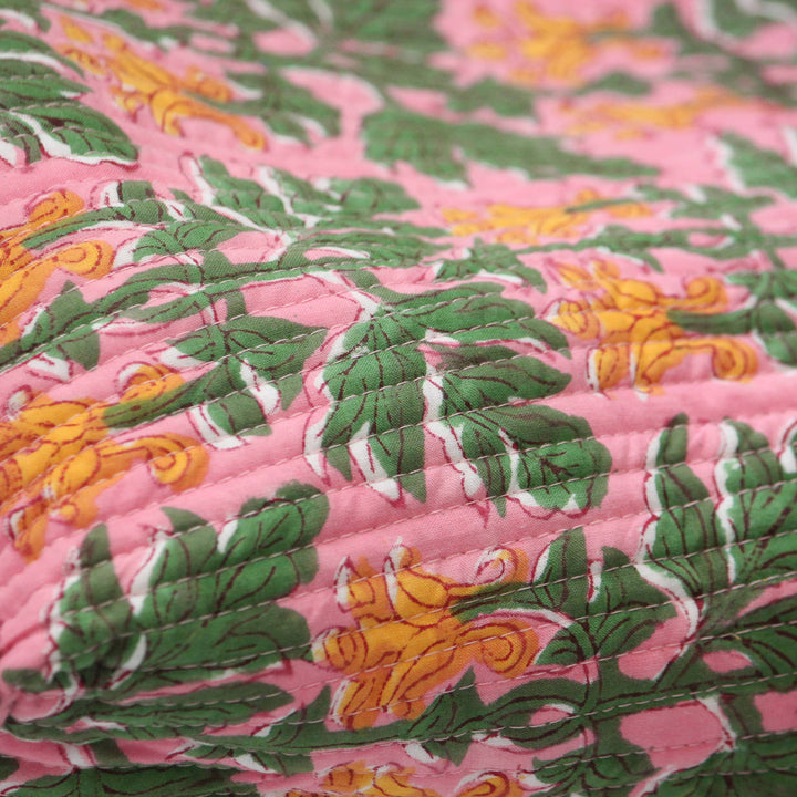 Small Bubblegum Forest Print Reversible Laptop/ Tote Bag