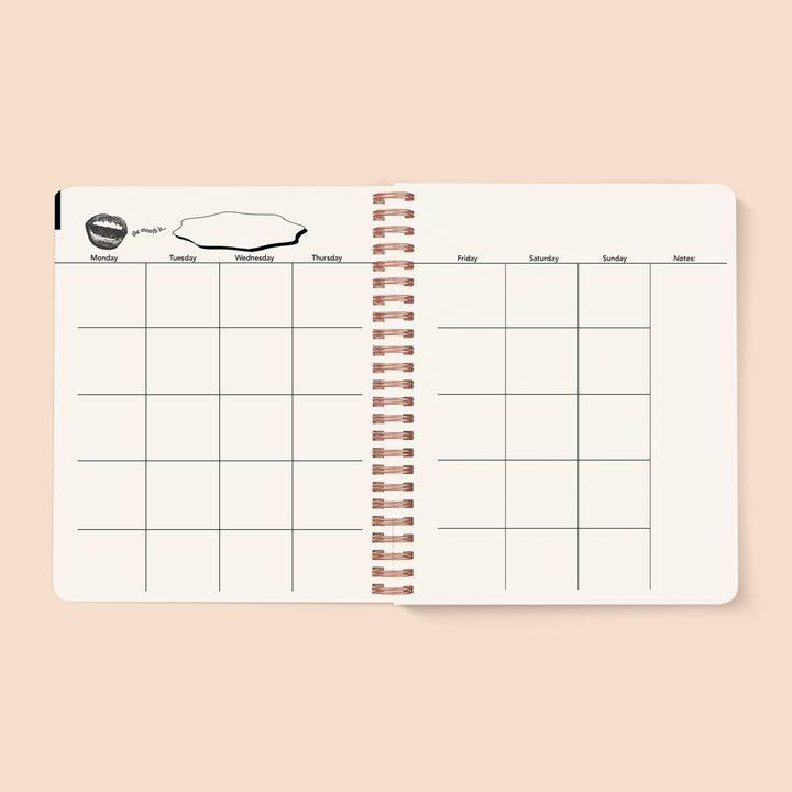 Rainbow Vision Undated Planner