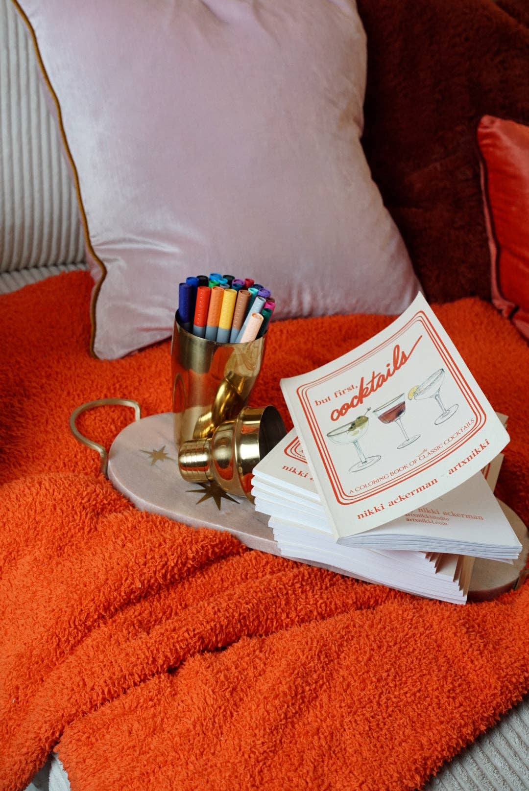 But first, cocktails: A Coloring Book of Mostly Classic Cocktails