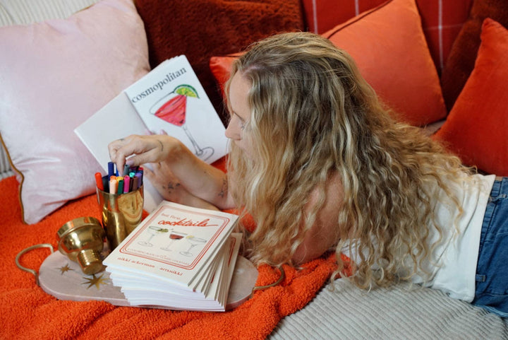 But first, cocktails: A Coloring Book of Mostly Classic Cocktails