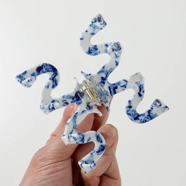 Coastal Blue Large | Assorted Large Claw Clips: Assorted