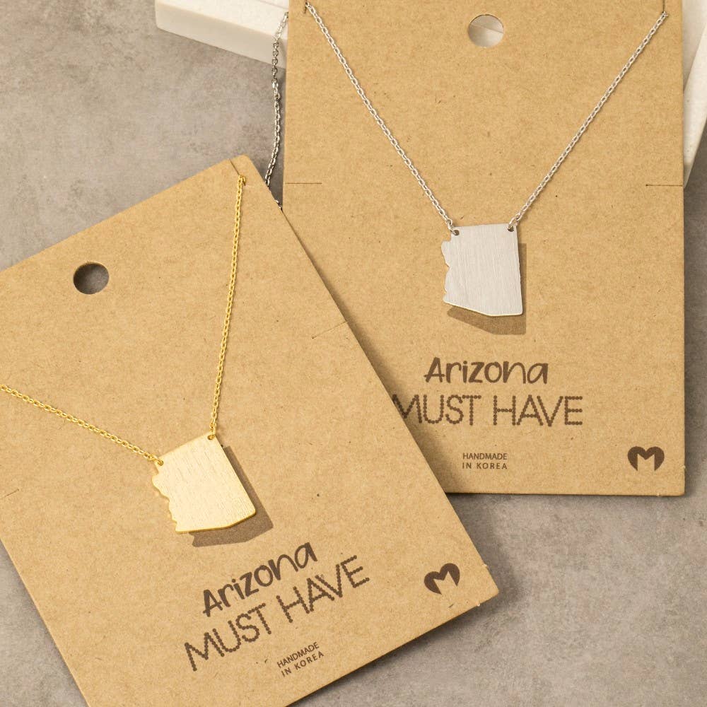 Arizona State Pendant Necklace: S
