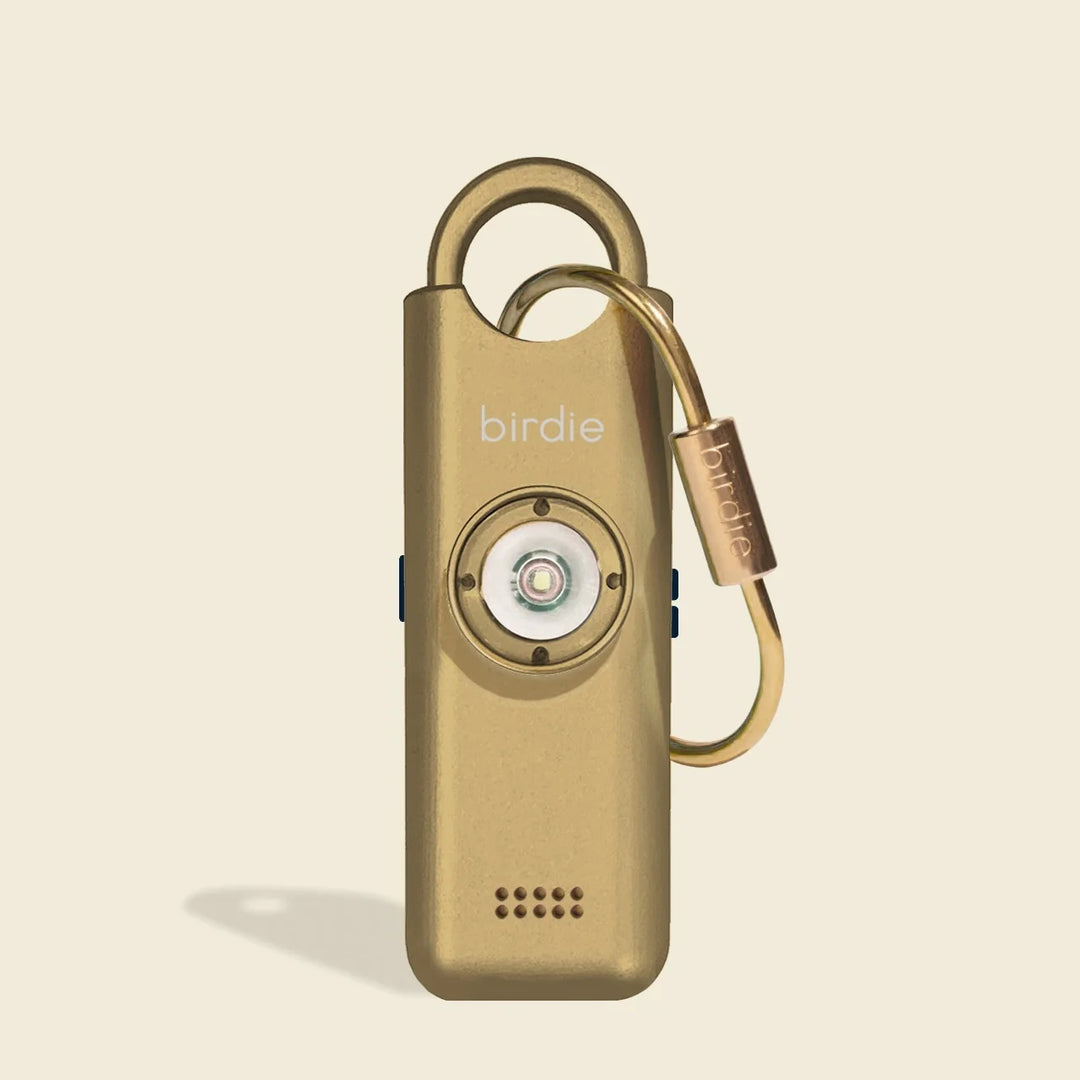 She's Birdie Personal Safety Alarm 3.0- Metallic Gold