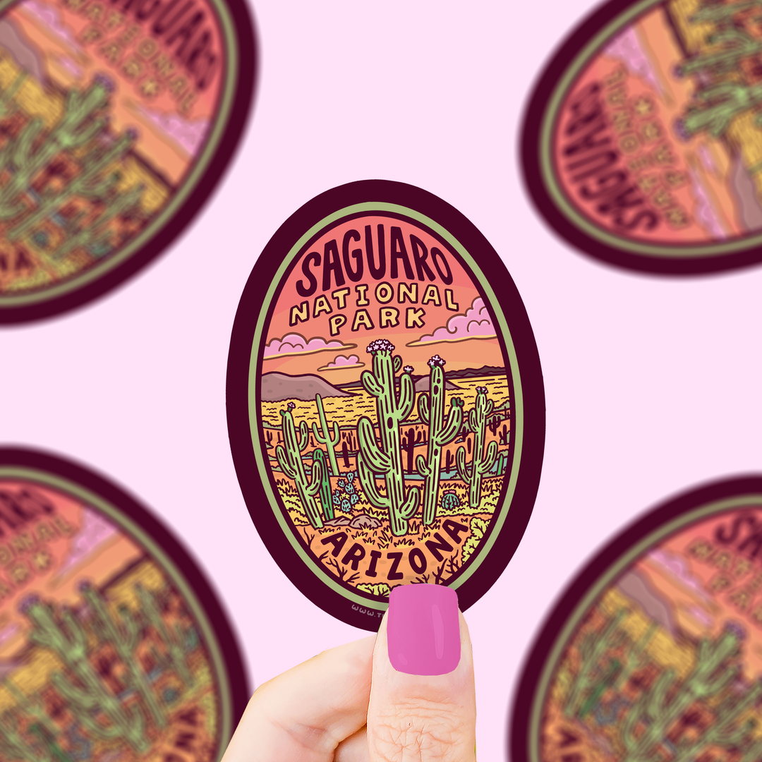 Saguaro National Park | Nature | Travel | Vinyl Sticker