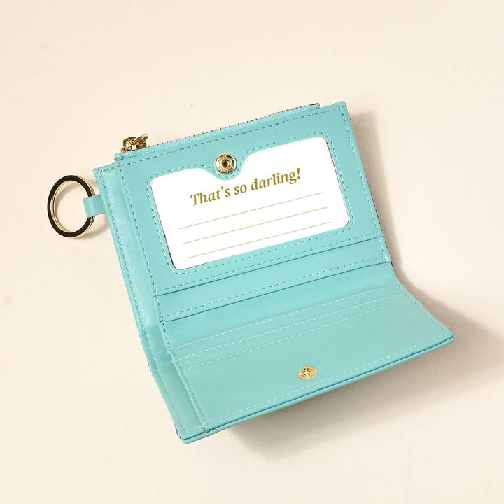 Luxe Pocket Wallet–Endless Daydream Navy