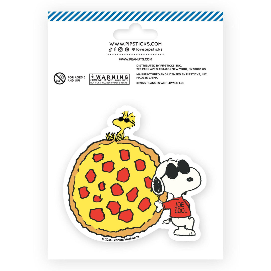 Peanuts Hot Pizza Scratch 'n Sniff Sticker Sheet