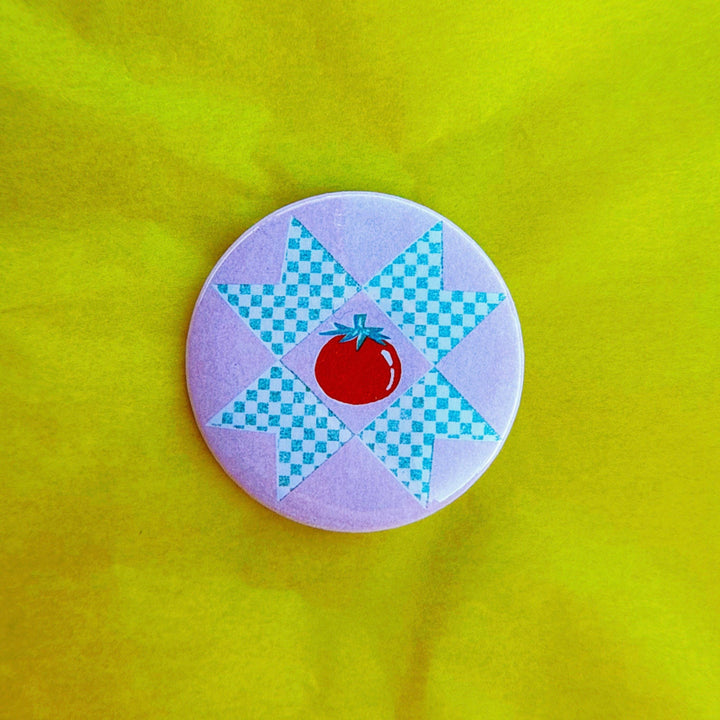 Cozy Quilt Buttons: Breakfast Quilt Button