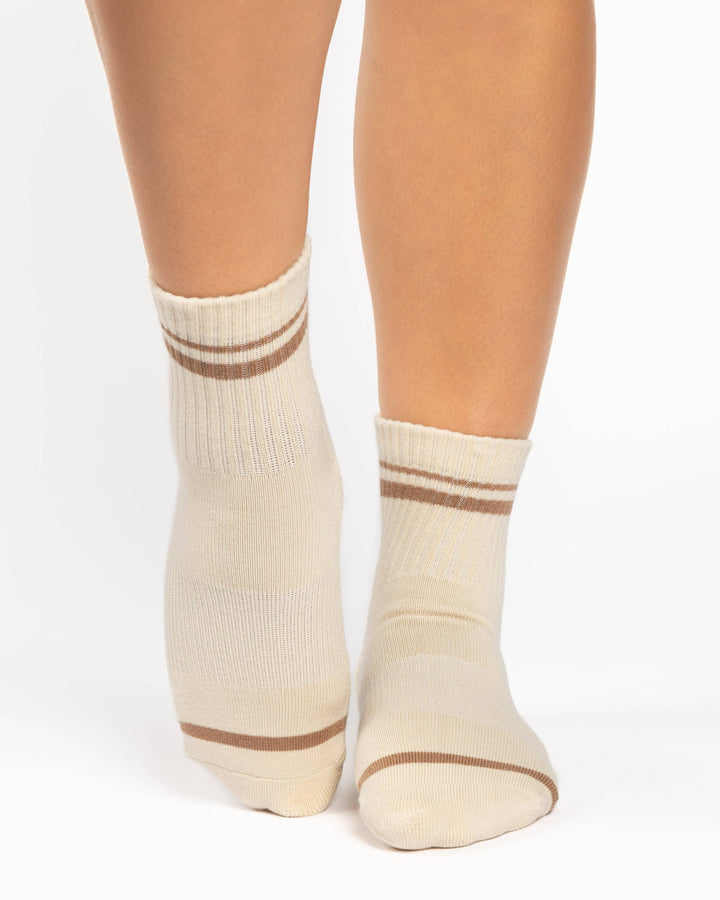 Women's Varsity Ankle Grip Sock: S/M