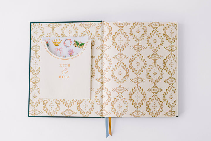 2026 Golden Thistle 17-Month Large Bound Planner