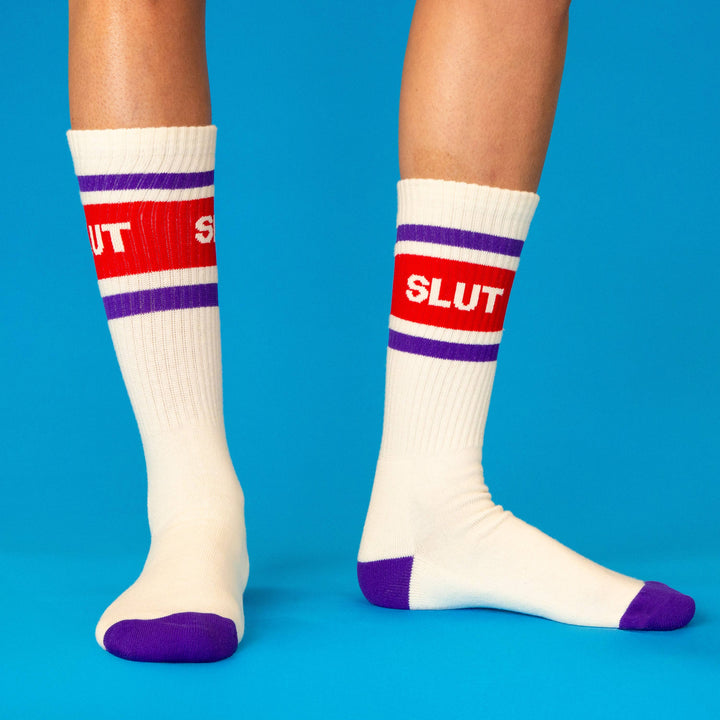 Slut Gym Crew Socks