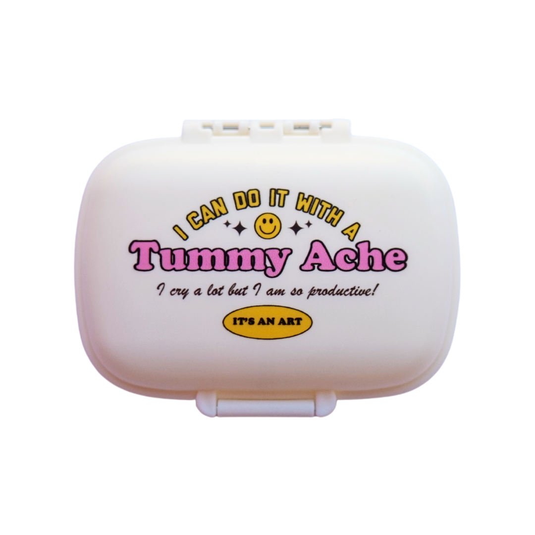 I Can Do It With a Tummy Ache Pill Case