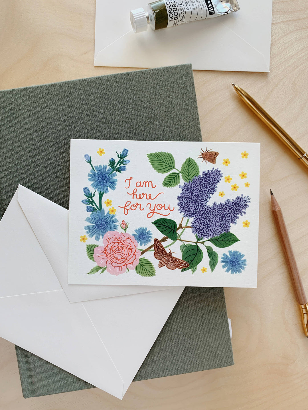 I AM HERE FOR YOU | greeting card