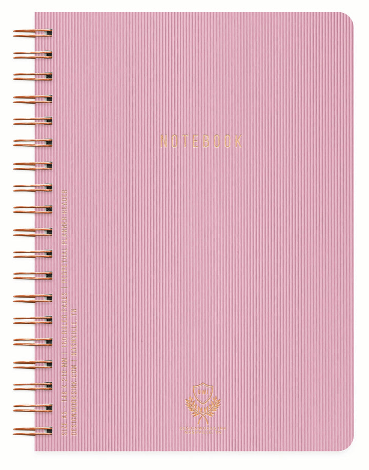 Twin Wire Journal - Small: Ivory / 6" X 8.25"