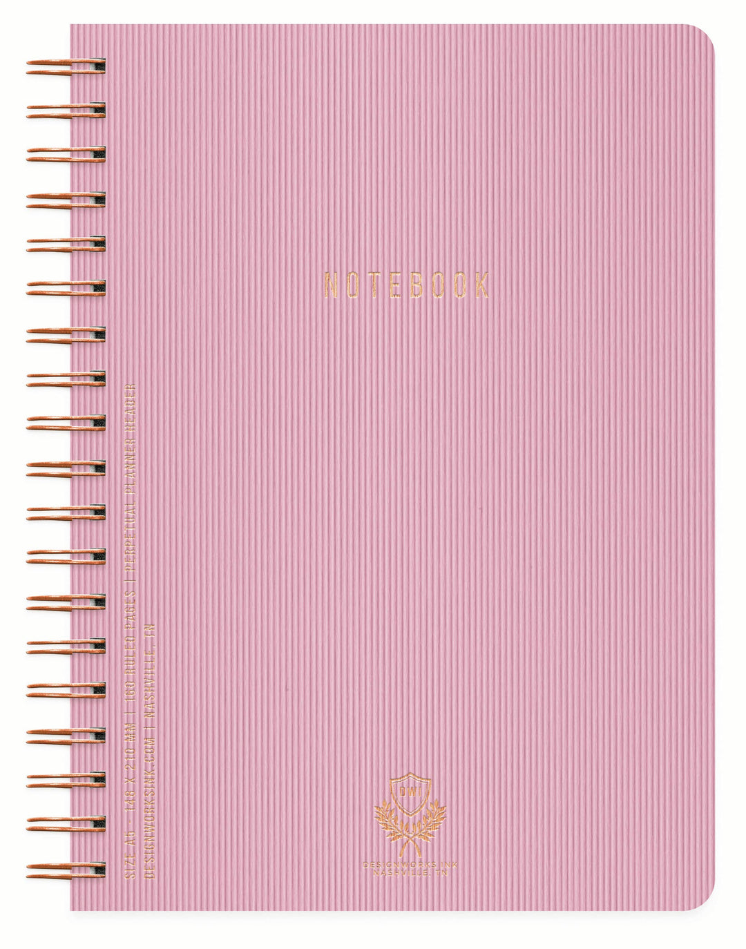Twin Wire Journal - Small: Juniper / 6" X 8.25"