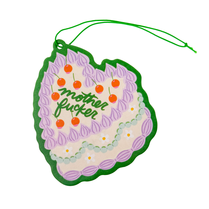 Mother Fucker Vintage Cake Air Freshener