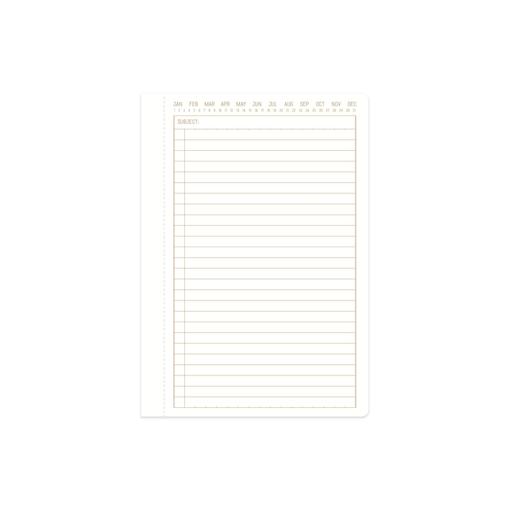 Twin Wire Journal - Small: Lilac / 6" X 8.25"