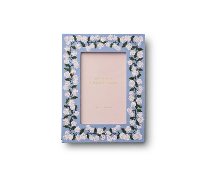 Hydrangea Paper Wrapped Picture Frame