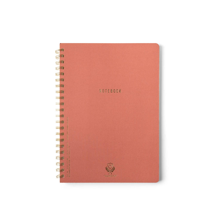 Twin Wire Journal - Large: Terracotta