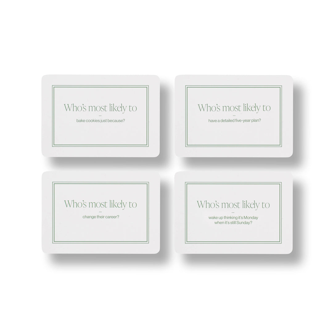 Supper Stories Dinner Party Playing Cards