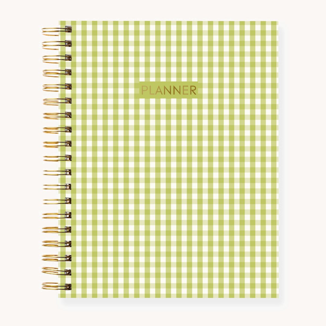 Floral Undated Planner: Forget Me Nots / 7x9