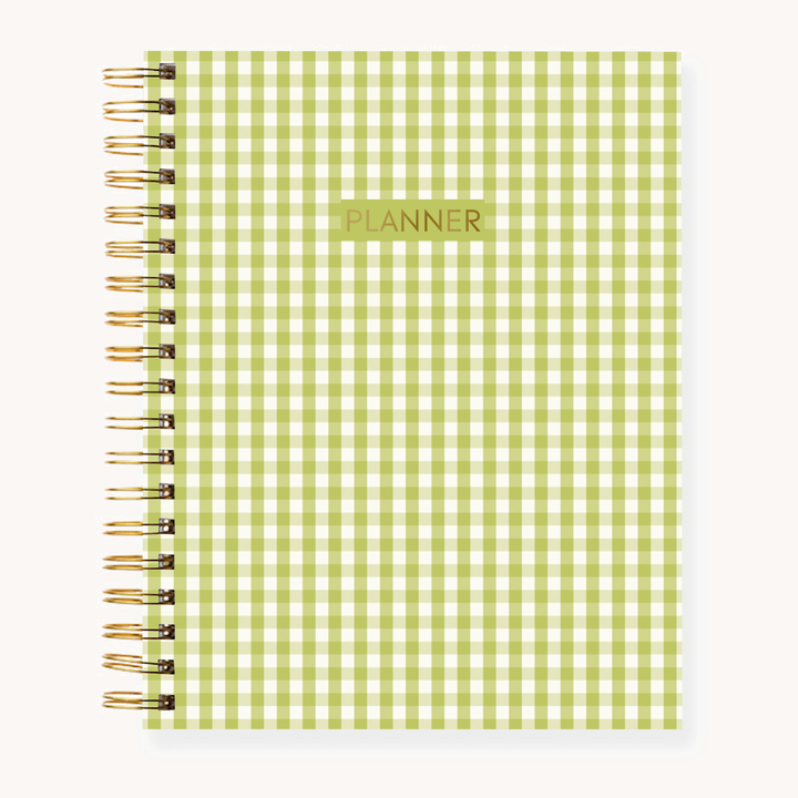 Floral Undated Planner: Countryside Blooms / 7x9