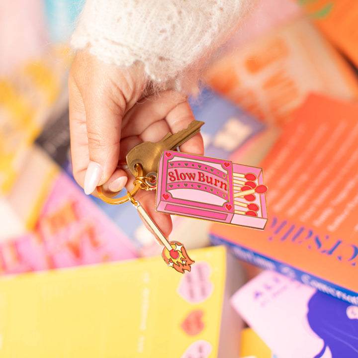 Matches Enamel Keychain