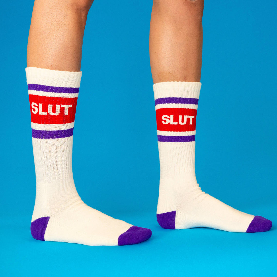 Slut Gym Crew Socks
