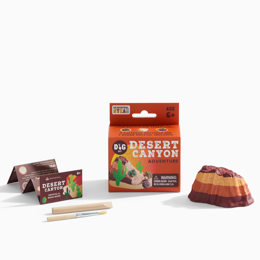 Desert Canyon Dig Kit – Educational Crystal Excavation Set