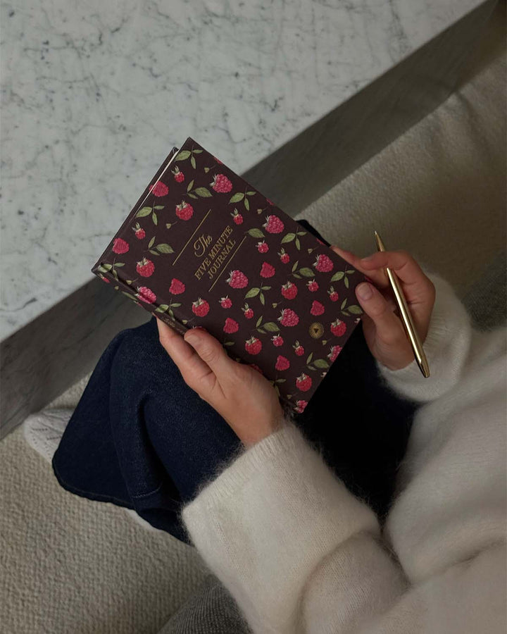 The Five Minute Journal Mocha Raspberry | Exclusive Print