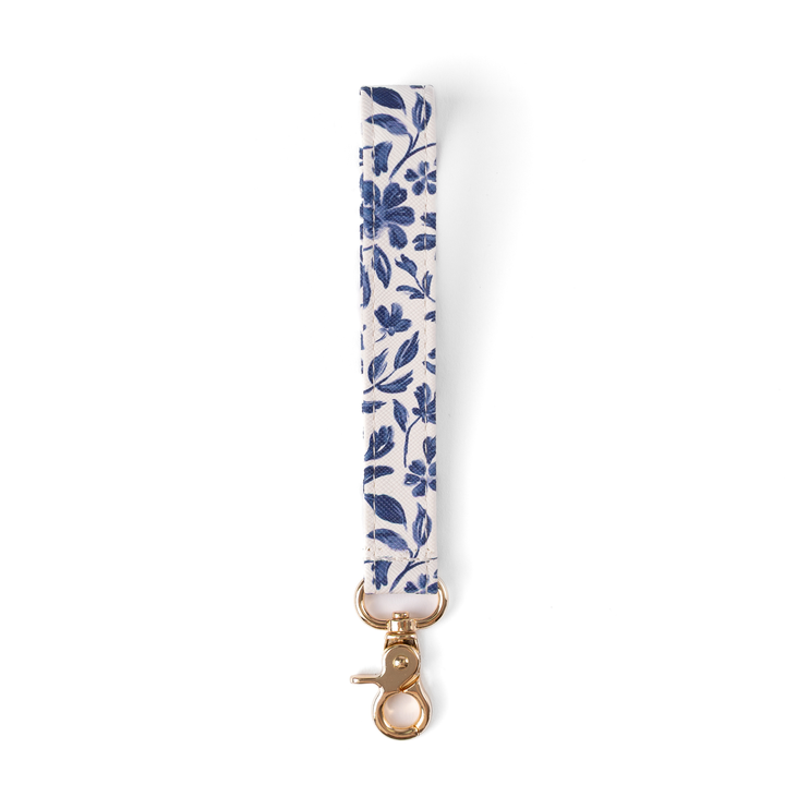 Floral Wristlet Keychain: Countryside Blooms